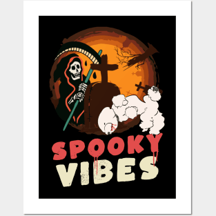 Spooky Vibes Posters and Art